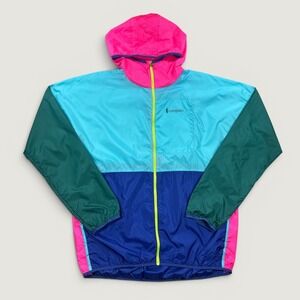 Cotopaxi Teca Technical Windbreaker Mens XXL Multi Colorblock Full Zip Hooded